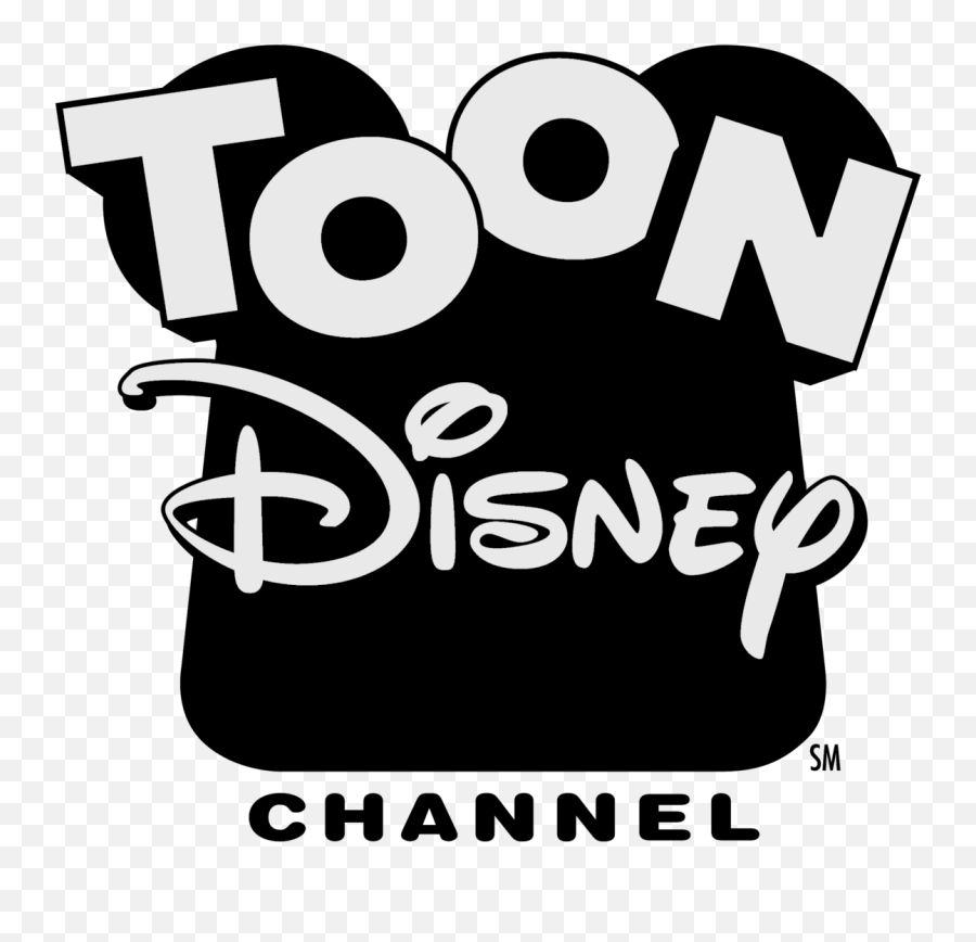 Toon Disney Channel Logo Black And White U2013 Brands Logos - Toon Disney Logo Black And White Png,Disney Channel Icon Png