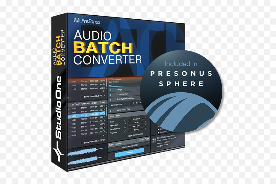 Audio Batch Converter Presonus Png Icon