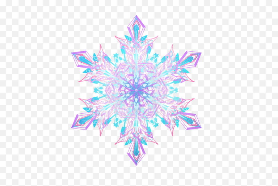 Snowflakes Transparent Png - Fractal De Gelo Png Full Size Transparent Background Frozen Snowflakes Png,Snowflakes With Transparent Background