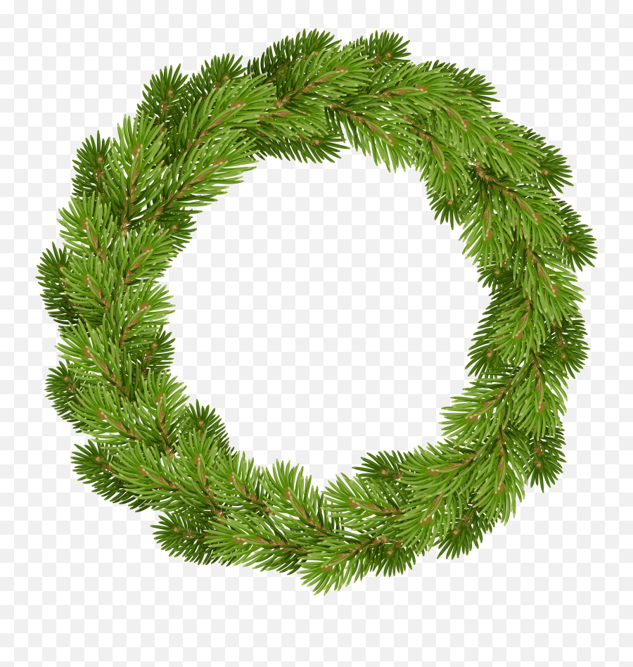 Watercolor Christmas Wreath Png - Pine Wreath Png,Chris Pine Png
