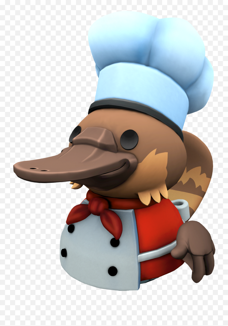 Haircut Emoji Png - Overcooked 2 Platypus Chef,Platypus Png