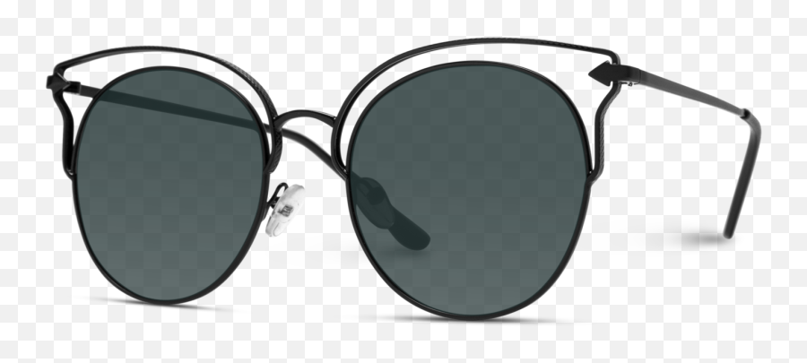 Cat064 Round Fashion Cat Eye Sunglasses - Reflection Png,Cat Eye Png