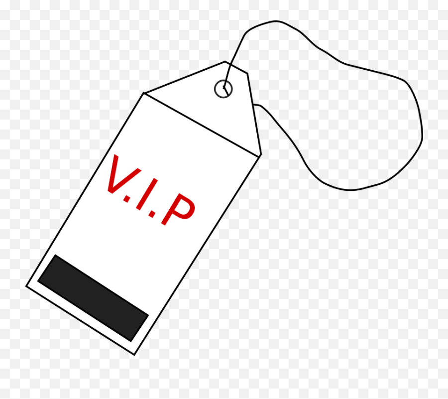 Tag Vip Luggage - Free Vector Graphic On Pixabay Vip Clip Art Png,Vip Png