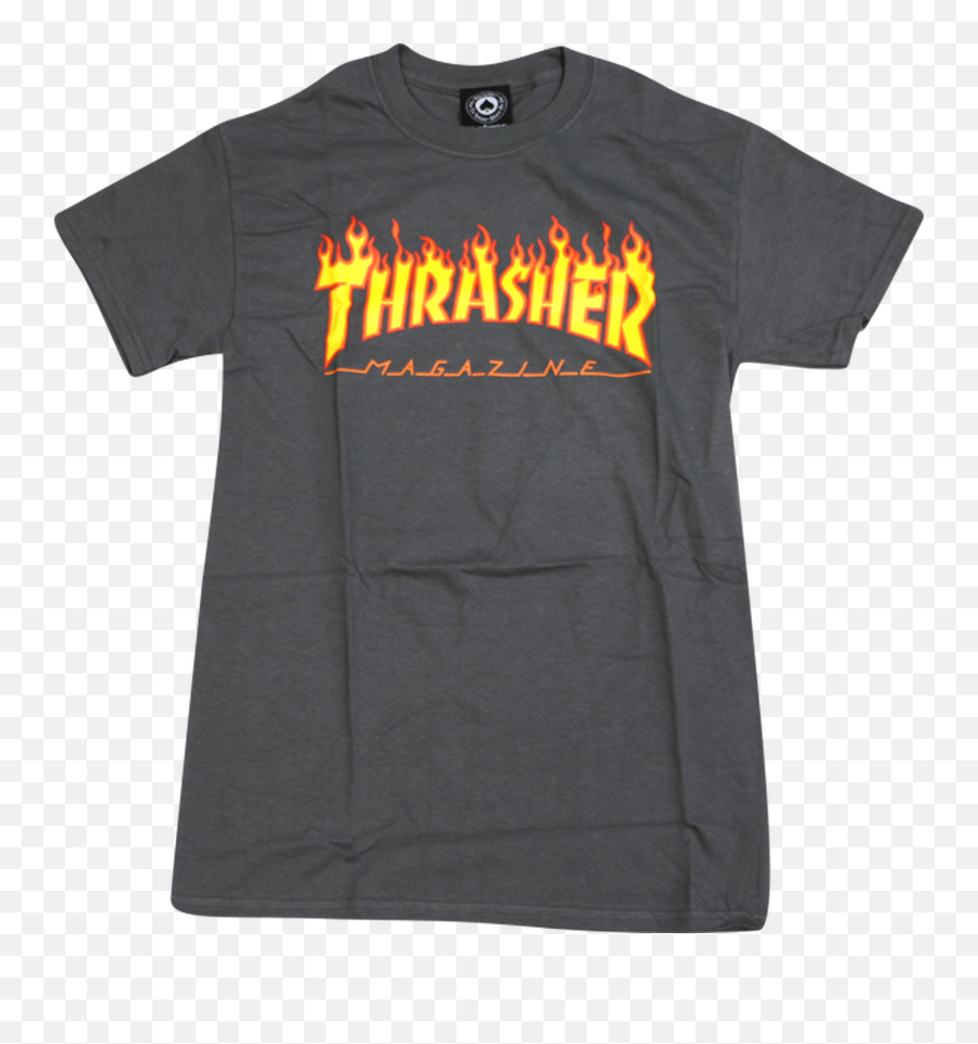 Thrasher Magazine Flame Logo T - Thrasher Magazine Png,Thrasher Logo Transparent