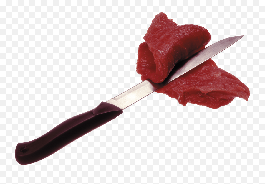 Meat And Knife Png Picture Hq Image - Meat And Knife Png,Meat Png