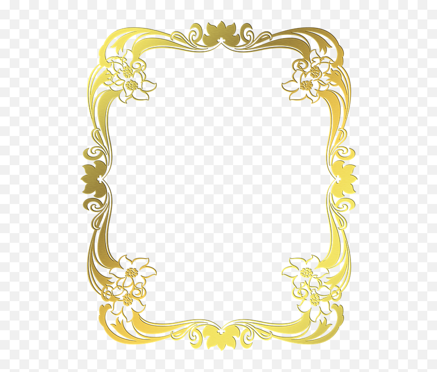 Art Nouveau Frame Floral - Free Image On Pixabay Art Nouveau Frame Png,Transparent Floral Frame