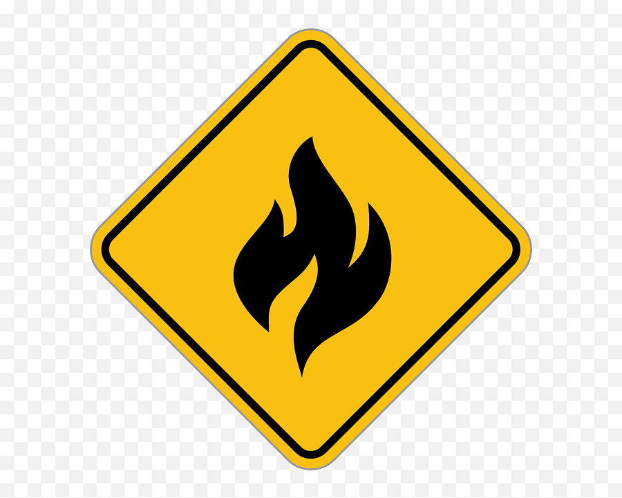 Fire Warning Sign Png