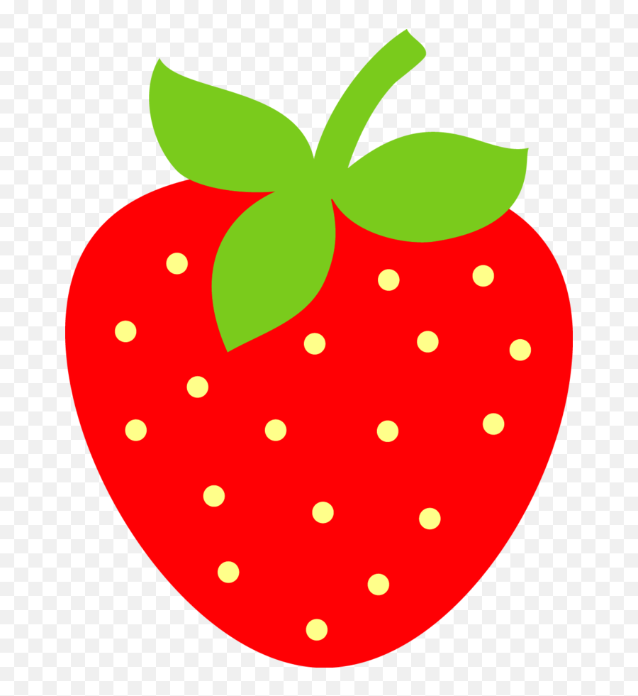 716 X 900 1 0 - Cute Strawberry Transparent Png,Strawberry Clipart Png