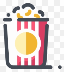 Film Png Download - Popcorn Icon Clipart Full Size Transparent