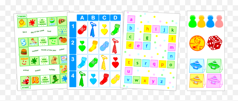 Download Hd Board Games Transparent Png Image - Nicepngcom Free Printables Learning English,Board Games Png