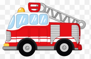 Cartoon Fire Engine Clip Art - Fire Truck Vector Carro De Bombero Animado Png,Fire Truck Png