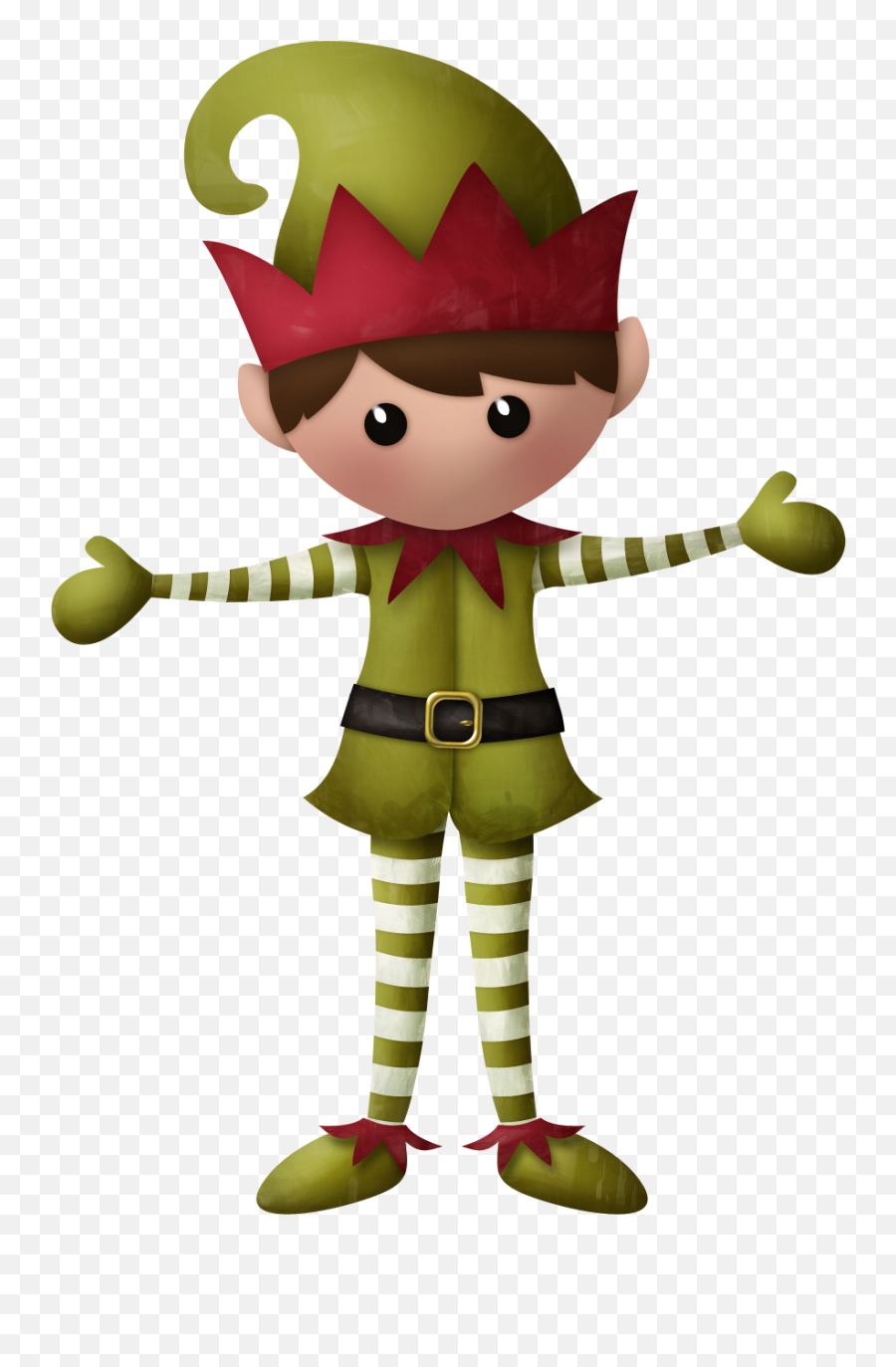 Christmas Drawing Art Graphics - Duendes Png,Elf Png