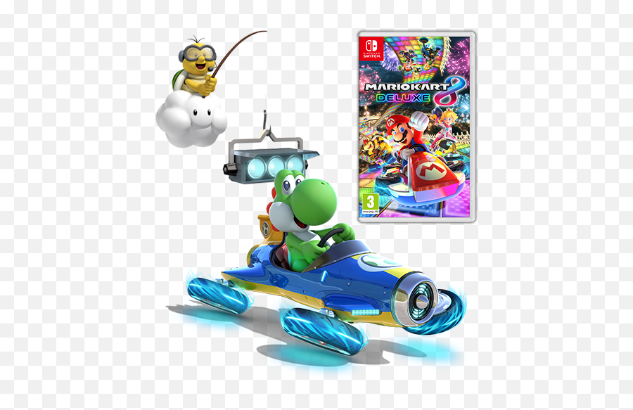 Download Hd Mario Kart 8 Deluxe - Mario Kart 8 Deluxe Png,Mario Kart 8 Deluxe Png