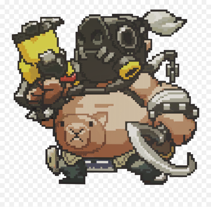 Overwatch Spray Extraction Project - Overwatch Roadhog Pixel Spray Png,Roadhog Png