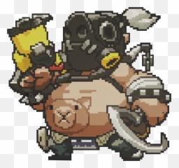 Overwatch Spray Extraction Project - Overwatch Roadhog Pixel Spray Png,Roadhog Png