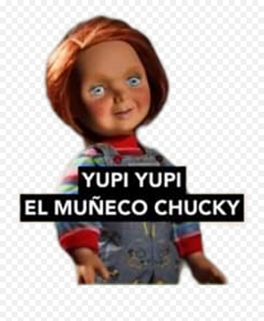 Download Chucky Png Image With No - Yupi Yupi El Muñeco Chucky Sticker,Chucky Png