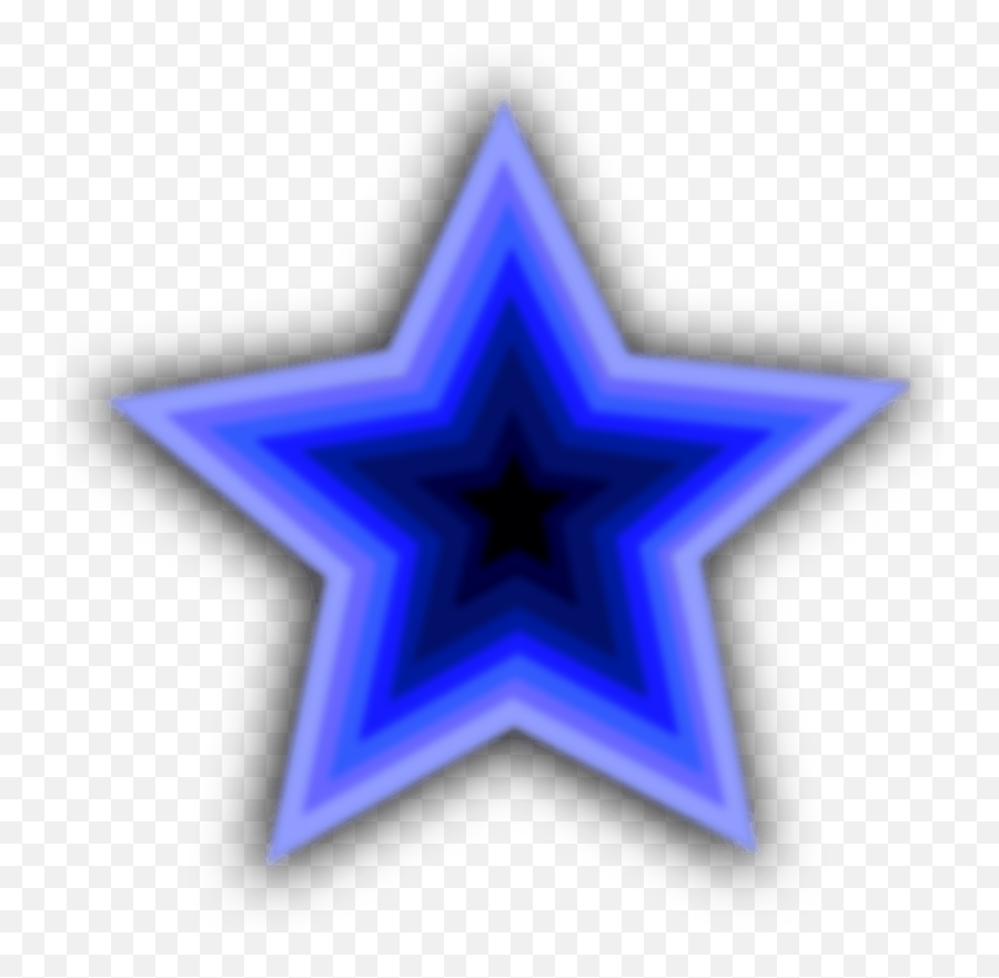 Blue Star Red Green Drawing - Number 4 With Object Clipart Png,Blue Star Png