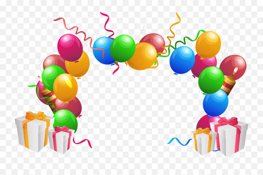 Globos Colores Png 2 Image - Happy Birthday Balloon Png,Globos Png