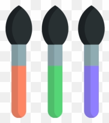 Paint Brushes Png Icon - Repo Free Icons Clip Art