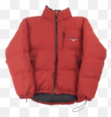 Ralph Lauren Polo Sport Fleece Lined Winter Puffer Jacket - XL Zipper png