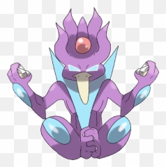 Pokemon 8055 Mega Golduck Y Pokedex Evolution Moves - Mega Golduck Png,Psyduck Png