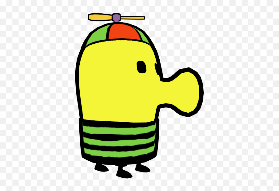 Mobile - Doodle Jump Character Png,Propeller Hat Png