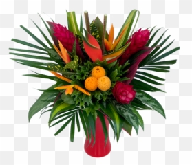 Tropical Flowers Arrangements - Fresh png