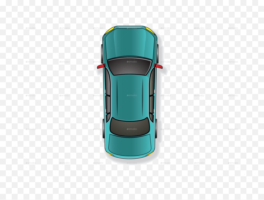 Car Top View Vector - Car Clipart Top View Transparent Background Png,Top View Png