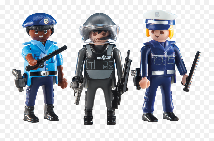 Policemen And Policewoman - 6501 Playmobil Usa Playmobil 6501 Png,Policeman Png