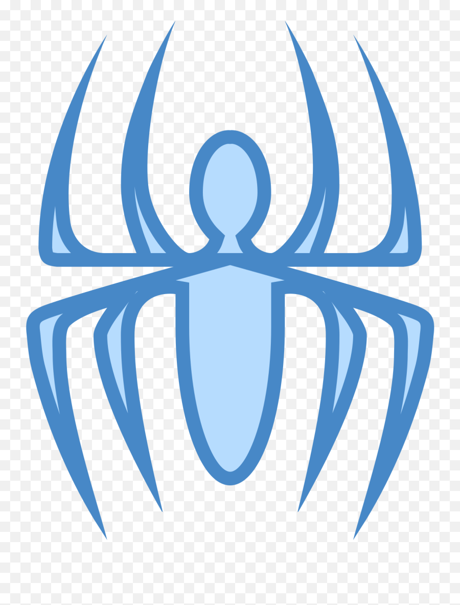 Download Spider Man Computer Icons Symbol - Blue Spiderman Blue Spiderman Logo Png,Spider Man Logo Png