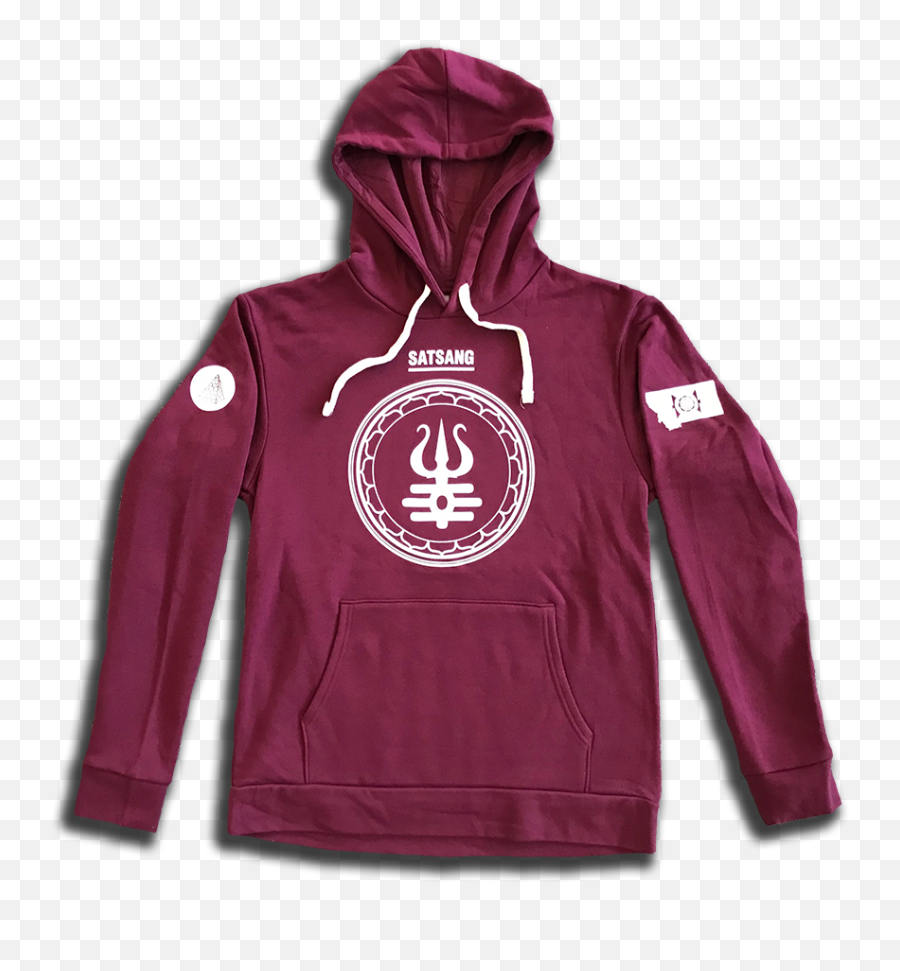 Satsang Bjj Pullover Hoodie - Maroon U2014 Satsang Png,Sweatshirt Png