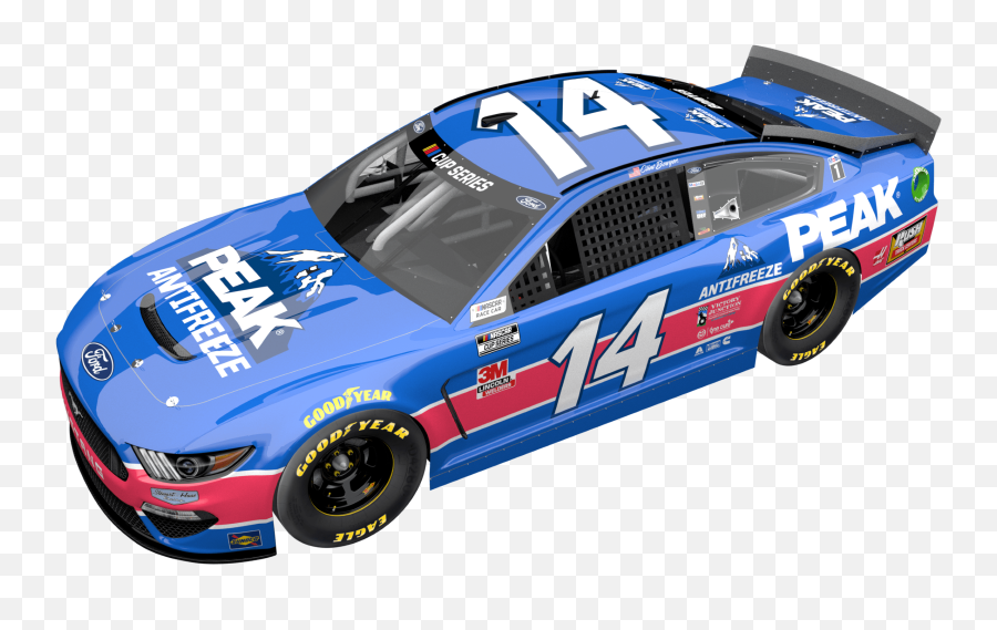 Clint Bowyer Reveals Kyle Petty - Inspired No 14 Peak Ford Kevin Harvick Busch Apple Png,Nascar Png
