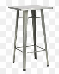 Tolix Bar Table - Bar Tables Dzine Furnishing Solutions Ltd Tolix Bar Table Dimension Png,Bar Table Png