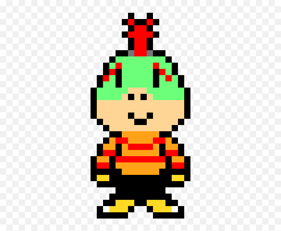 Bowser Jr - Underswap Asriel Pixel Art Png,Bowser Jr Png