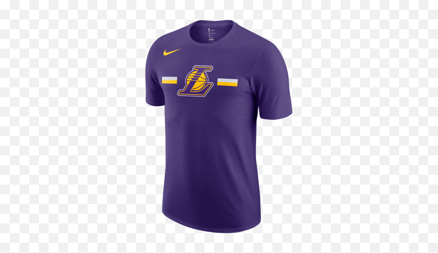 Purple Nike Logo Png 2 Image - Los Angeles Lakers Nike Dri Fit Shirt,Nike Logo Png