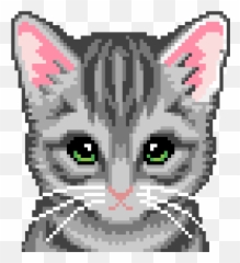 8 Bit Cat Gif Transparent Png Image