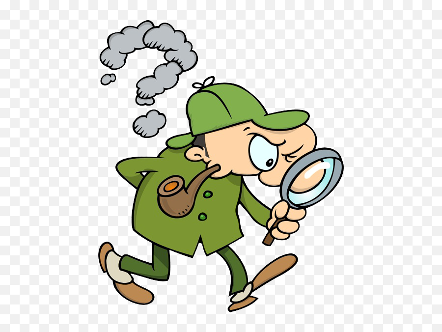 Download Sherlock Holmes Magnifying Glass Clipart - Funny Cartoon Sherlock  Holmes Png,Magnifying Glass Clipart Transparent - free transparent png  images 