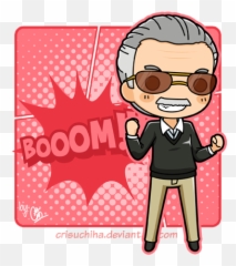 Download Stan Lee Chibi Pon By Crisuchiha - Stan Lee Chibi Stan Lee Chibi Drawing Png,Sebastian Stan Transparent