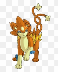 Fusion Pokemon Luxray Transparent Png - Luxray And Floatzel Fusion,Luxray Png