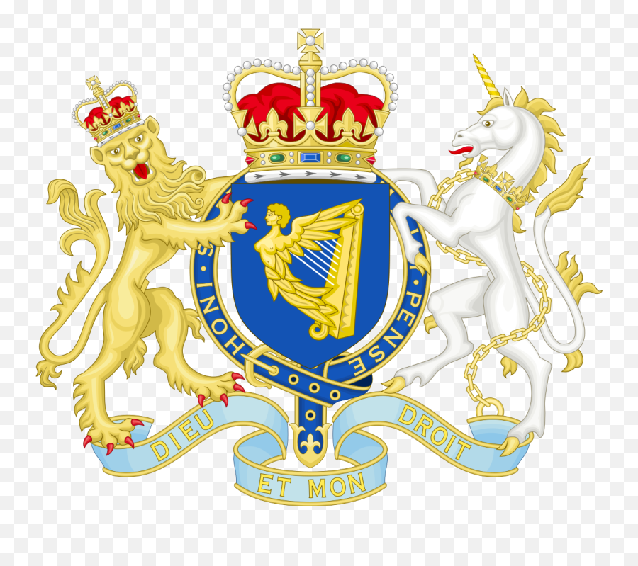Crown Of Ireland Act 1542 - British Royal Family Wappen Png,Kings Crown Icon