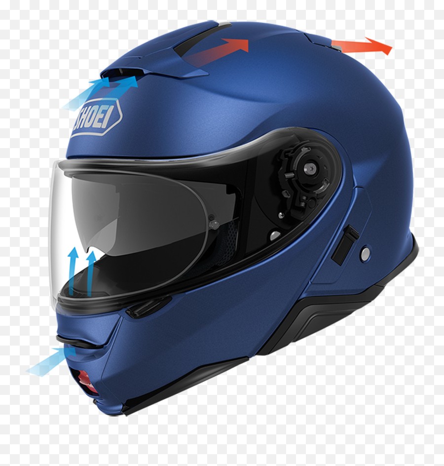 Shoei 2018 Premium Neotec Ii Motorcycle - Shoei Modular Helmet Png,Icon Airmada Communication System