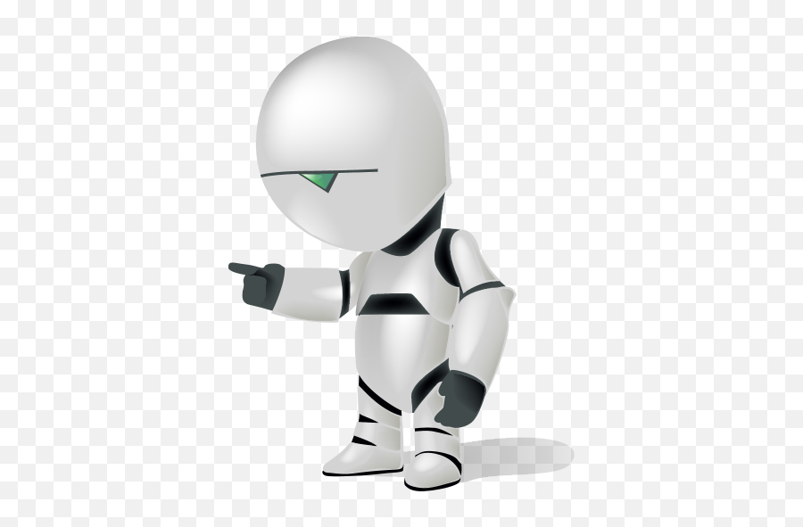 Paranoid Android Sh Icon Png Ico Or Icns Free Vector Icons - 3d Robot Icon Png,Android Icon White