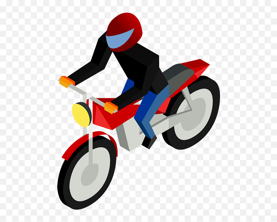 Motor Vehicle - Driving Motor Bike Clipart Png,Motorcycle Clipart Png