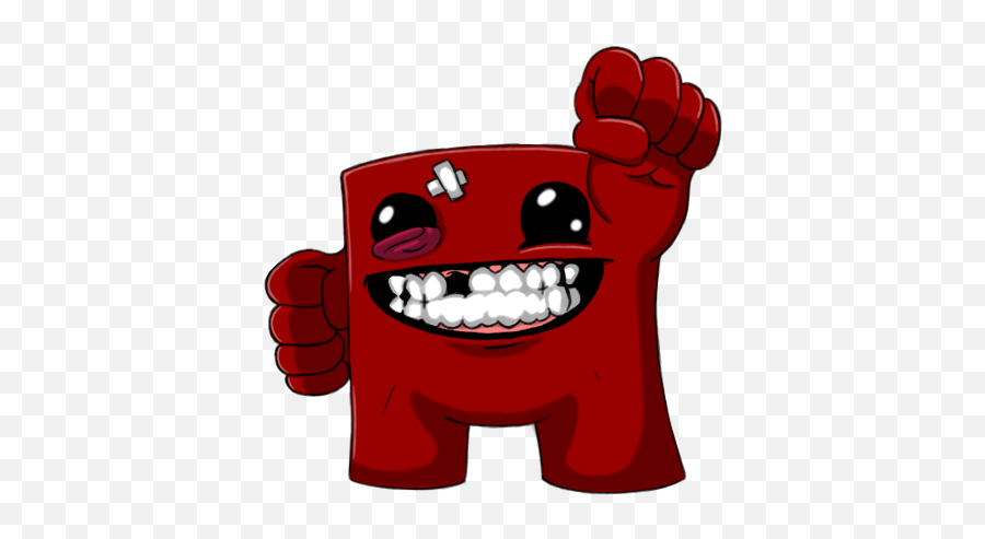 Super Meat Boy Png 4 Image - Super Meat Boy Png,Boy Transparent Background