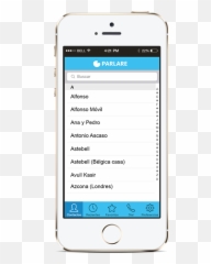 Parlare Call Abroad Using The Best Rates - Iphone png
