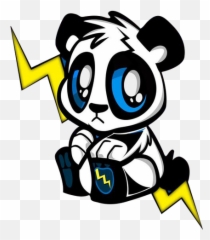 Download Panda Mlg Png Image With No Background - PNGkeycom Lightning Pandas Logo