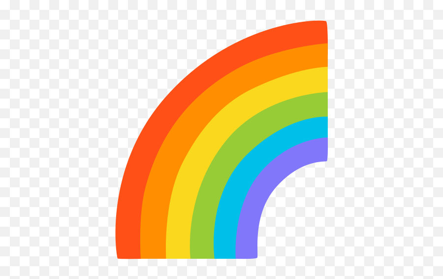 Rainbow Emoji - Arco Iris Emoji Png,Kiss Me In The Rain Icon