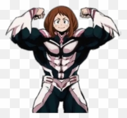 Ochako Uraraka Stickers For Whatsapp - Cursed Anime png