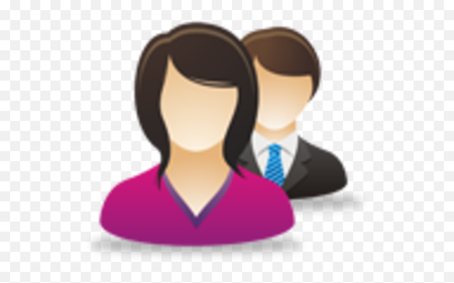 Business Female Male Users Free Images - Male And Female User Icon Png,Office Address Icon