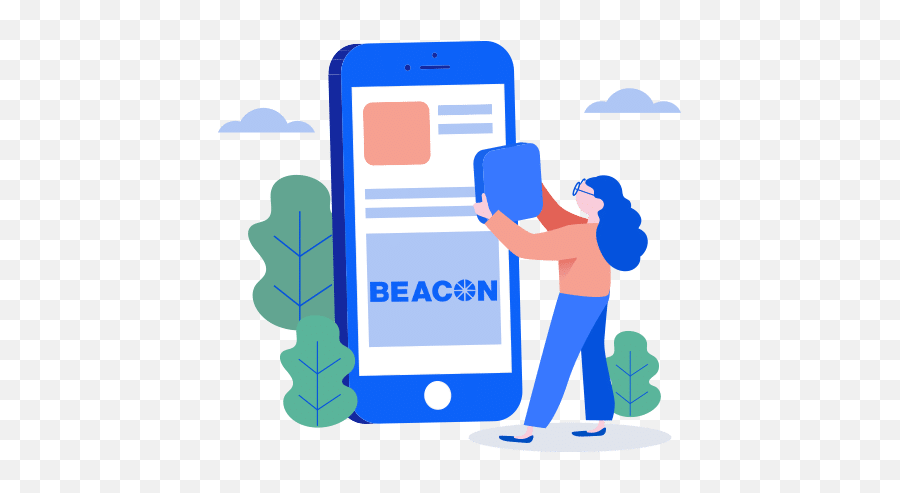 Beacon App Development Ibeacon Services - Mobile App Clipart Png,Ibeacon Icon